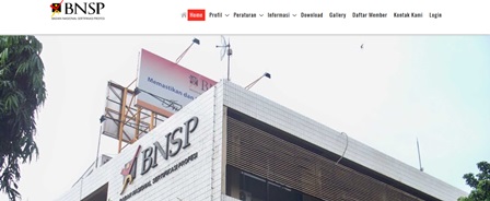BNSP Badan Nasional Sertifikasi Nasional